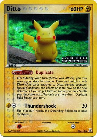 Ditto (63/113) (Stamped) [EX: Delta Species] - for just $93.10! 