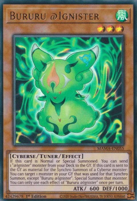 Bururu @Ignister [MAMA-EN055] Ultra Rare - for just $0.10! 