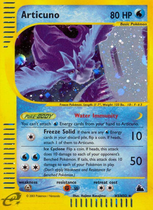 Articuno (H3/H32) [Skyridge] - for just $50! 