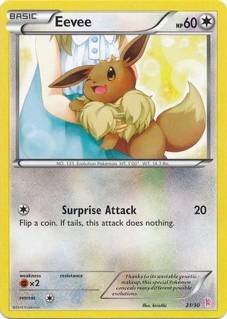 Eevee (21/30) [XY: Trainer Kit - Sylveon] - for just $4! 