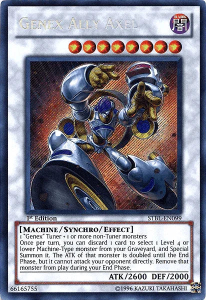 Genex Ally Axel [STBL-EN099] Secret Rare - for just $1.50! 