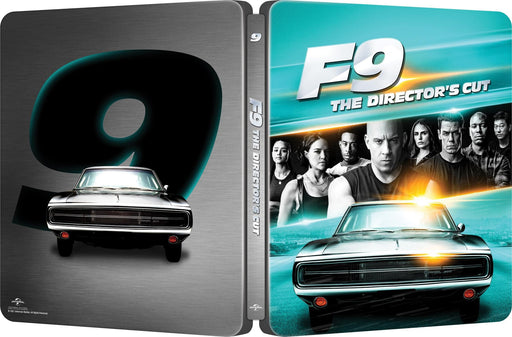 F9: The Fast Saga - Limited Edition Steelbook (4K Ultra HD + Blu-ray + Digital) - for just $28.99! 