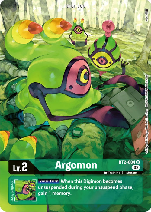 Argomon [BT2-004] (Alternate Art) [Starter Deck: Beelzemon Advanced Deck Set] - Just $0.10! Shop now at Retro Gaming of Denver