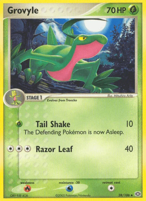 Grovyle (28/106) [EX: Emerald] - for just $0.70! 