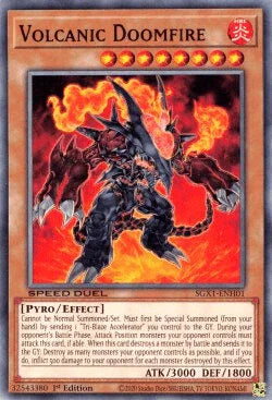 Volcanic Doomfire [SGX1-ENH01] Common - for just $0.10! 