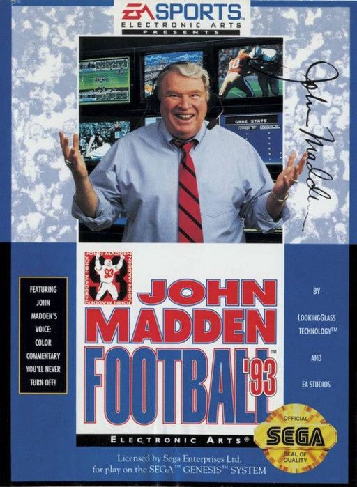 John Madden Football 93 – Sega Genesis (GEN) - for just $3.99! 