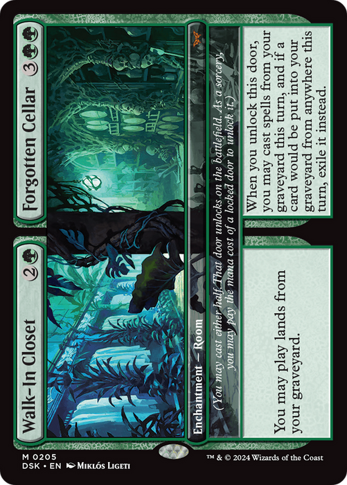 Walk-In Closet // Forgotten Cellar (DSK-205) - Duskmourn: House of Horror - for just $2.24! 