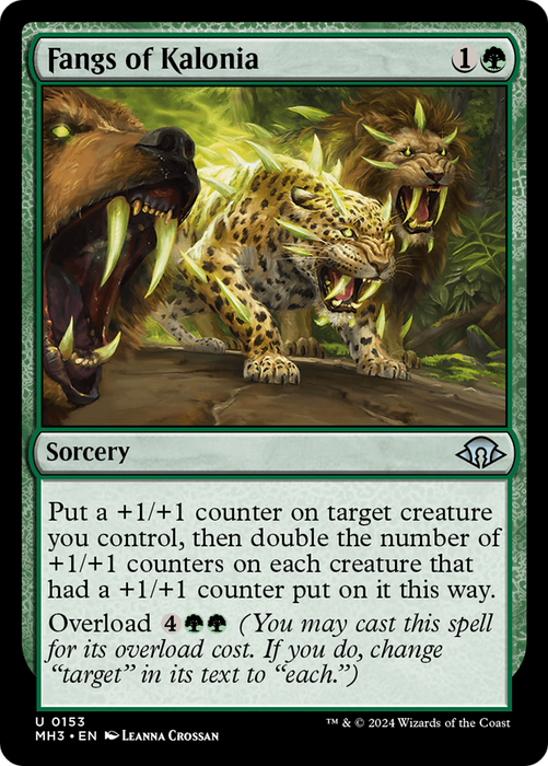 Fangs of Kalonia (MH3-153) - Modern Horizons 3 - for just $0.08! 