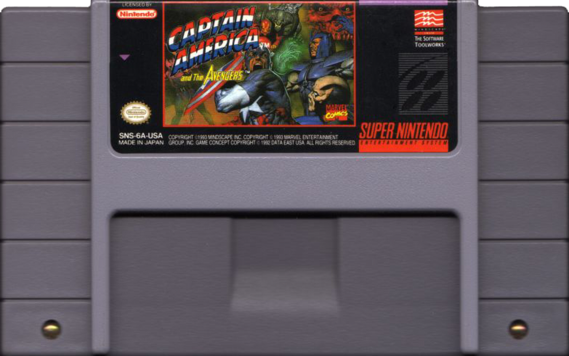 Captain America and the Avengers – Super Nintendo Entertainment System (SNES) - for just $21.99! 