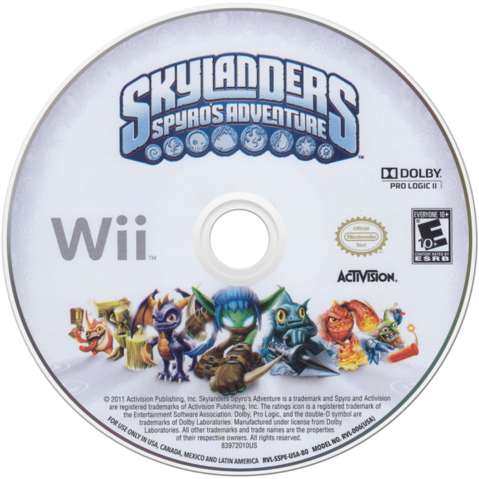 Skylanders: Spyro's Adventure – Nintendo Wii (Wii) - for just $8.99! 