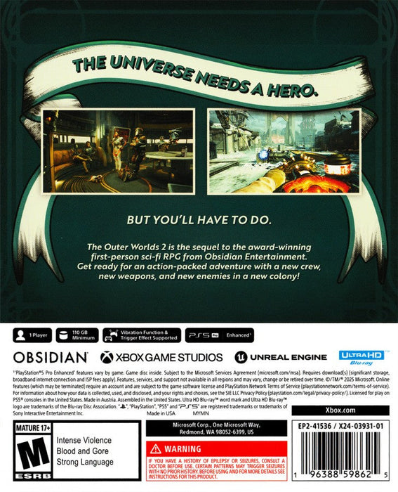 The Outer Worlds 2 – Playstation 5 (PS5) - for just $0! 
