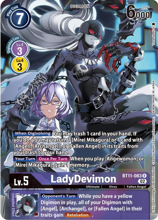 LadyDevimon [BT11-083] (Alternate Art) [Dimensional Phase] - Just $4.80! Shop now at Retro Gaming of Denver