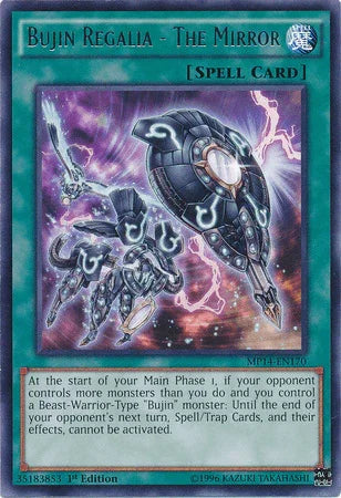 Bujin Regalia - The Mirror [MP14-EN170] Rare - for just $0.10! 