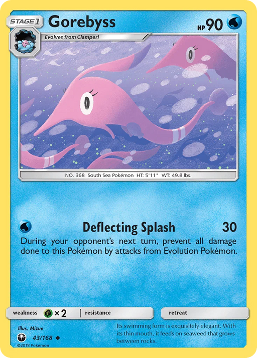 Gorebyss (43/168) [Sun & Moon: Celestial Storm] - for just $0.15! 