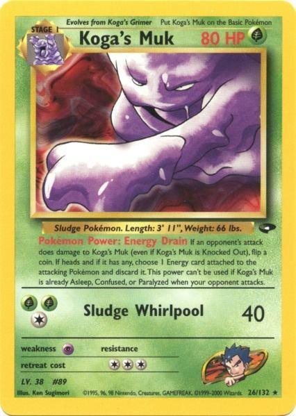 Koga's Muk (26/132) [Gym Challenge Unlimited] - for just $4.80! 