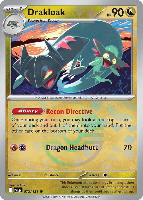 Drakloak (072/131) (Poke Ball Pattern) [Scarlet & Violet: Prismatic Evolutions] - for just $0.25! 