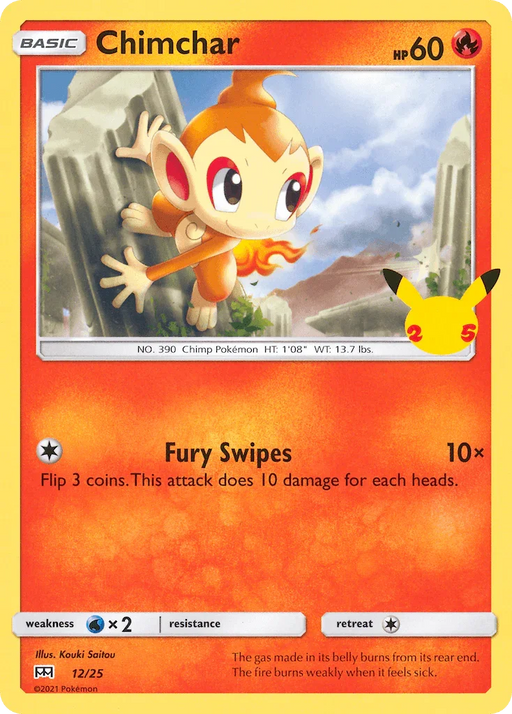 Chimchar (12/25) [McDonald's 25th Anniversary] - for just $0.20! 