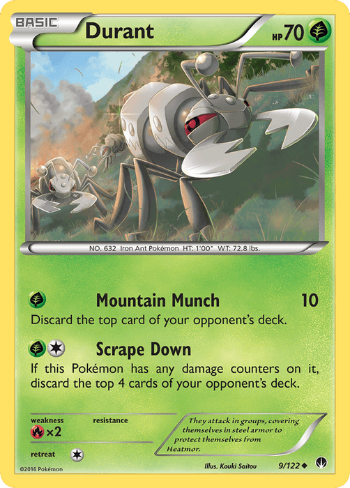 Durant (9/122) [XY: BREAKpoint] - for just $0.10! 
