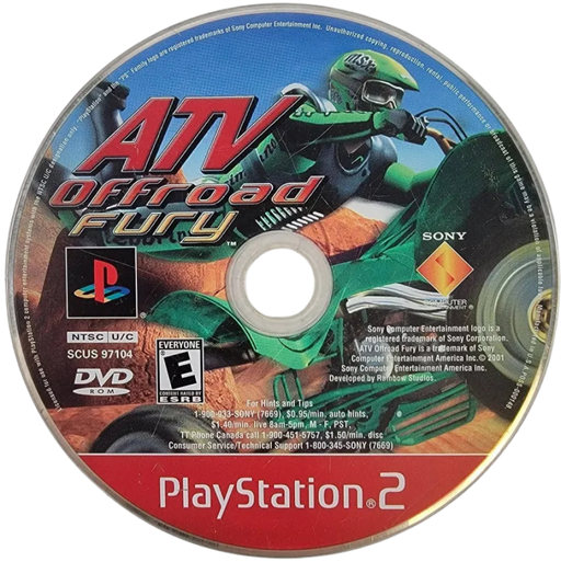 ATV Offroad Fury [Greatest Hits] – PlayStation 2 (PS2) - for just $8.99! 