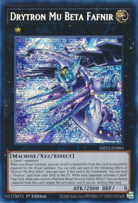 Drytron Mu Beta Fafnir [MP22-EN084] Prismatic Secret Rare - for just $0.15! 