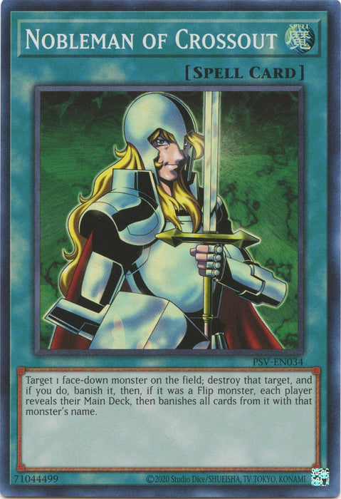 Nobleman of Crossout (25th Anniversary) [PSV-EN034] Super Rare - for just $3.10! 