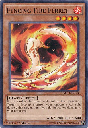 Fencing Fire Ferret [MP14-EN123] Common - for just $0.10! 