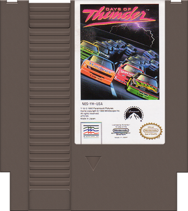 Days of Thunder – Nintendo Entertainment System (NES) - for just $11.99! 