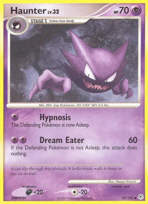 Haunter (50/130) [Diamond & Pearl: Base Set] - for just $2.15! 