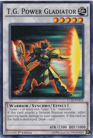 T.G. Power Gladiator [LC5D-EN214] Common - for just $0.35! 