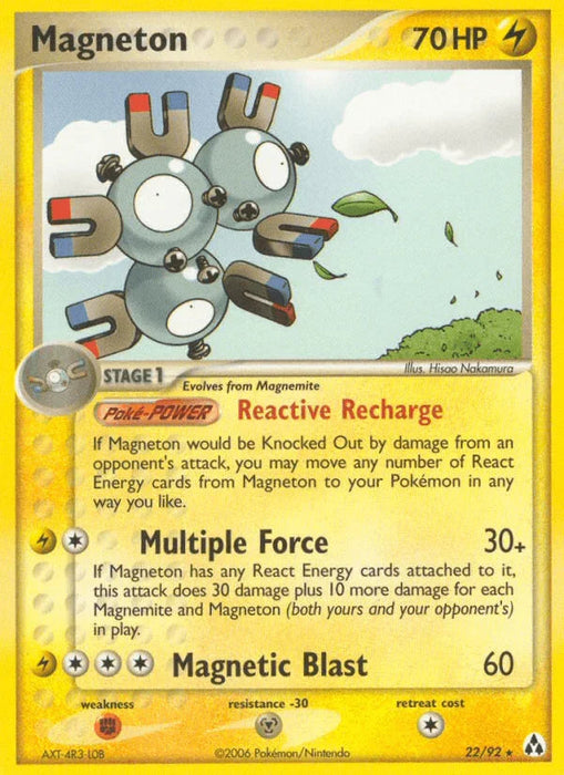 Magneton (22/92) [EX: Legend Maker] - for just $0.45! 