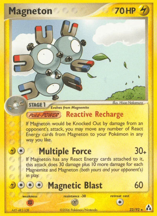 Magneton (22/92) [EX: Legend Maker] - for just $0.50! 