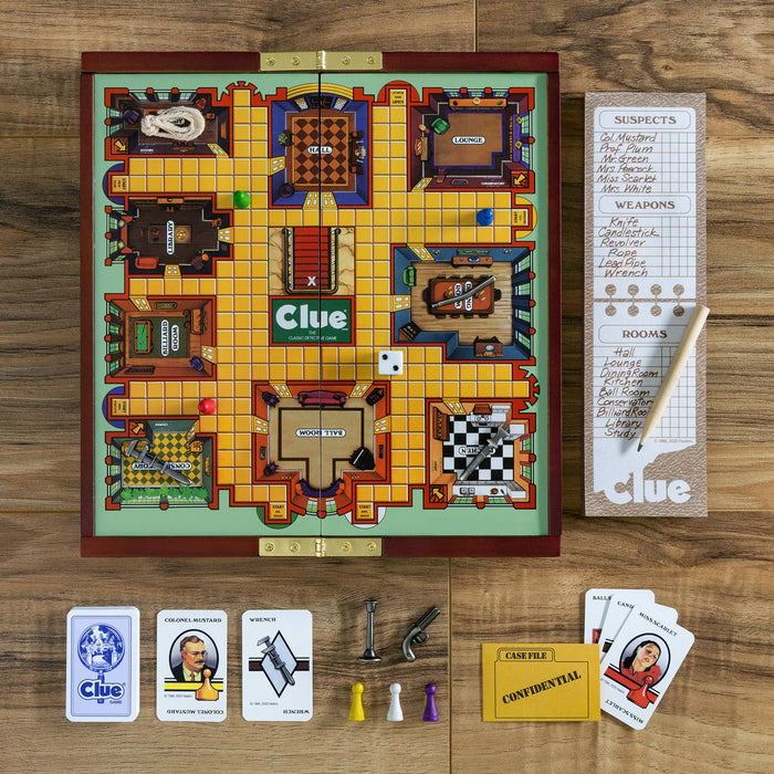 Clue Deluxe Travel Edition - for just $49.99! 