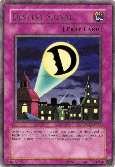 Destiny Signal [DR04-EN232] Rare - for just $0.50! 