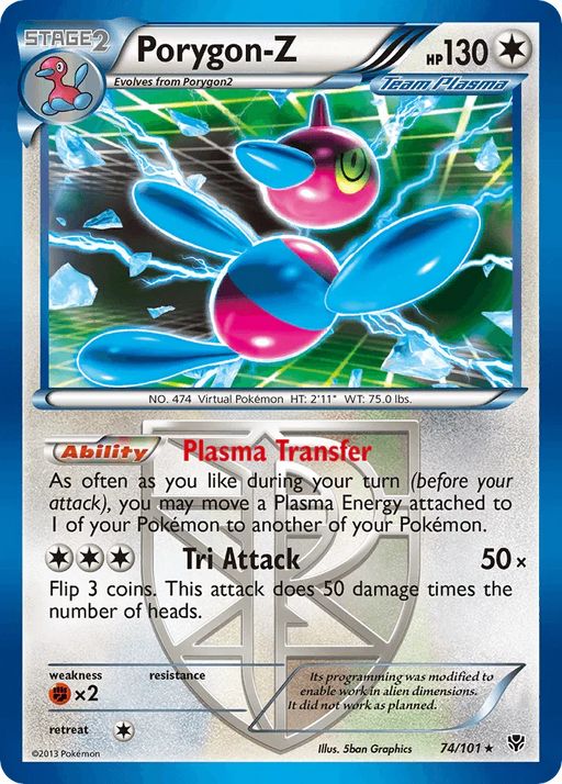 Porygon-Z (74/101) [Black & White: Plasma Blast] - for just $1.30! 