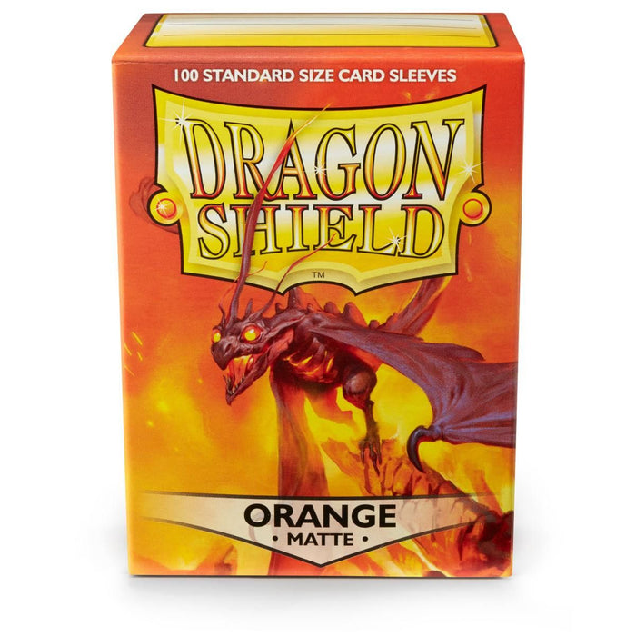 Dragon Shield: Standard 100ct Sleeves - Orange (Matte) - Just $8.95! Shop now at Retro Gaming of Denver