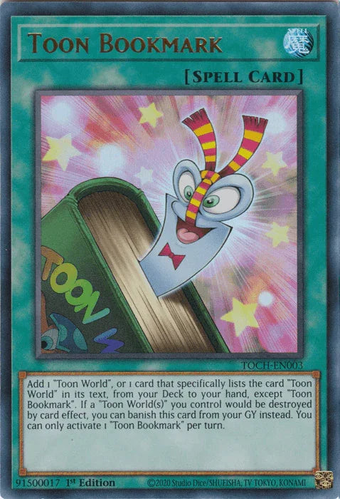 Toon Bookmark [TOCH-EN003] Ultra Rare - for just $4.40! 