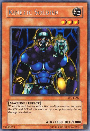 Kinetic Soldier [WC4-002] Secret Rare - for just $7.75! 