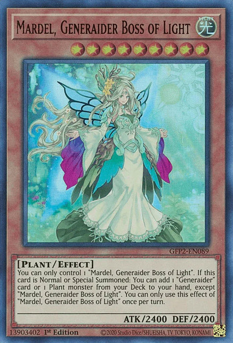 Mardel, Generaider Boss of Light [GFP2-EN089] Ultra Rare - for just $0.10! 