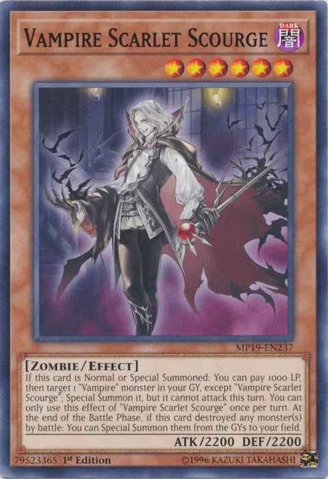 Vampire Scarlet Scourge [MP19-EN237] Common - for just $0.15! 