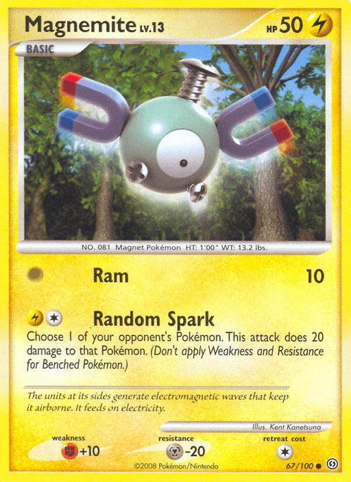 Magnemite (67/100) [Diamond & Pearl: Stormfront] - for just $0.20! 