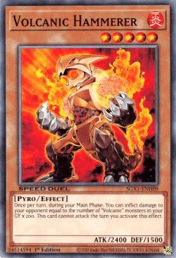 Volcanic Hammerer [SGX1-ENH09] Common - for just $0.10! 