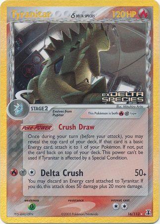 Tyranitar (16/113) (Delta Species) (Stamped) [EX: Delta Species] - for just $118.90! 