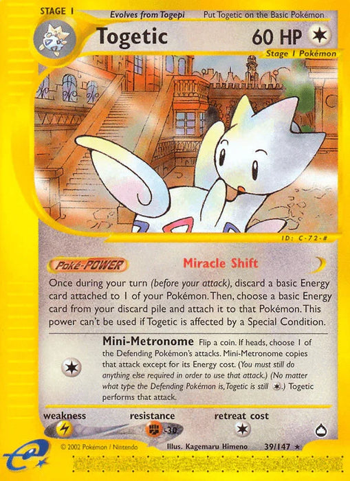 Togetic (39/147) [Aquapolis] - for just $8.15! 