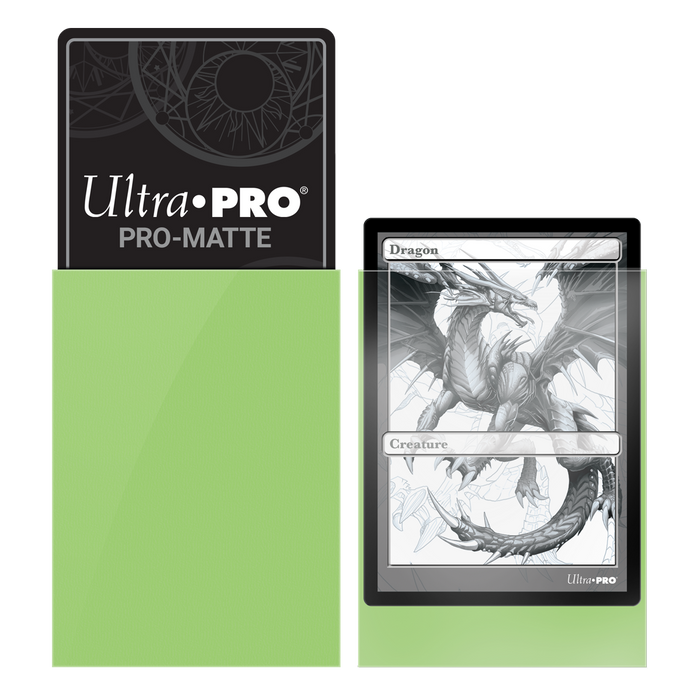 Ultra PRO: Standard 50ct Sleeves - PRO-Matte (Lime Green) - Just $0! Shop now at Retro Gaming of Denver