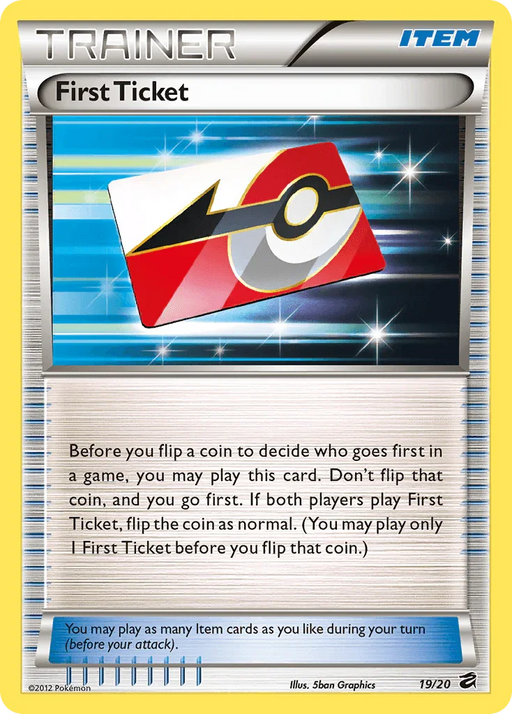 First Ticket (19/20) [Black & White: Dragon Vault] - for just $0.35! 