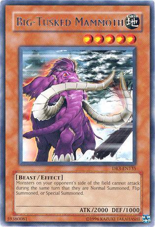 Big-Tusked Mammoth [DR3-EN135] Rare - for just $1.60! 
