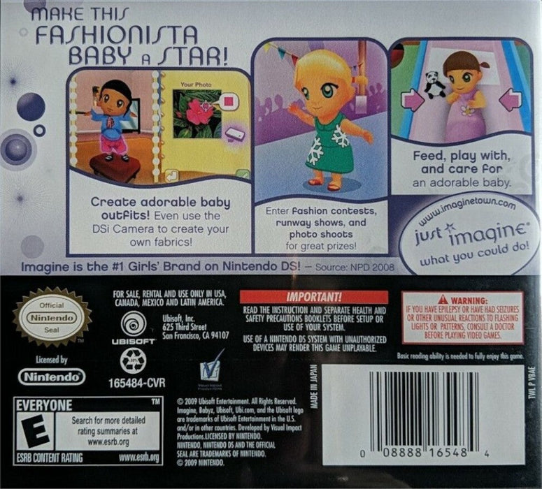 Imagine: Babyz Fashion – Nintendo DS (DS) - for just $4.99! 