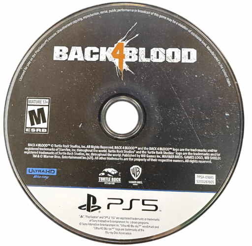Back 4 Blood [Exclusive Deck of Cards Edition] – PlayStation 5 (PS5) - for just $18.99! 