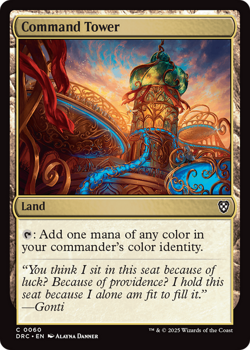 Command Tower (DRC-060) - Commander: Aetherdrift - for just $0.11! 