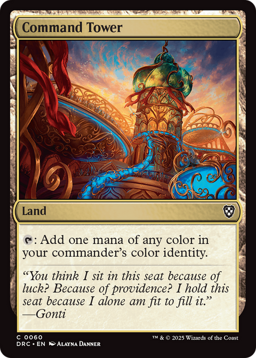 Command Tower (DRC-060) - Commander: Aetherdrift - for just $0.11! 